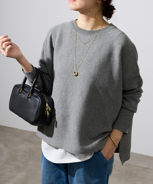 新品 スローブイエナ コットンダブルフェイスプルオーバー SLOBE IENA（スローブイエナ）の「《予約》コットンダブルフェイス