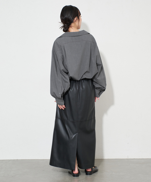 SLOBE IENA（スローブイエナ）の「レースアップシャツブラウス（シャツ
