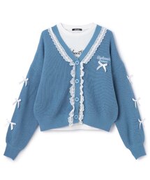by LOVEiT(バイラビット)のリボンポイントカーデTシャツセット(カーディガン/ボレロ)