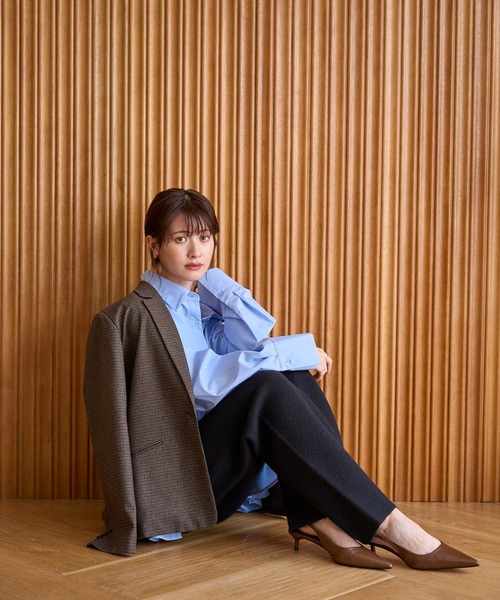 meilmada(メイルマダ)の「ウール混チェックテーラードジャケット(テーラードジャケット・レディース・ブラウン・MEDIUM/SMALL)」の17枚目の写真
