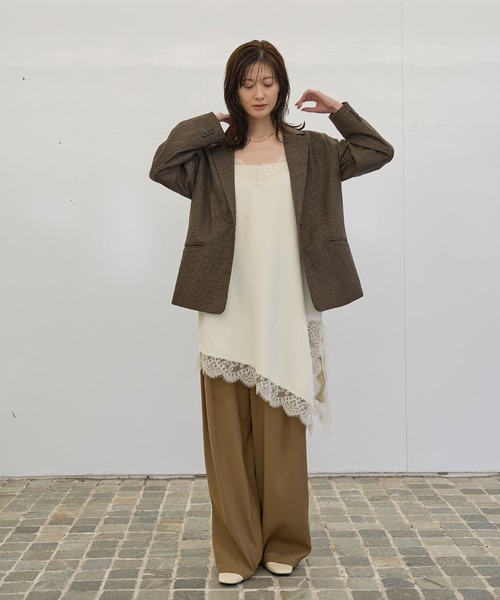model：H166　着用サイズ：M
