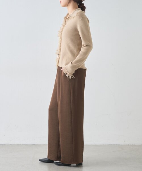 SHENERY ベージュ カーディガン 完売品 セール】フリンジカーディガン（カーディガン/ボレロ）｜SHENERY