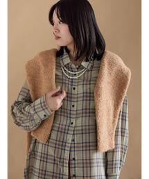 sm2rhythm | シアーチェックシャツ(シャツ/ブラウス)