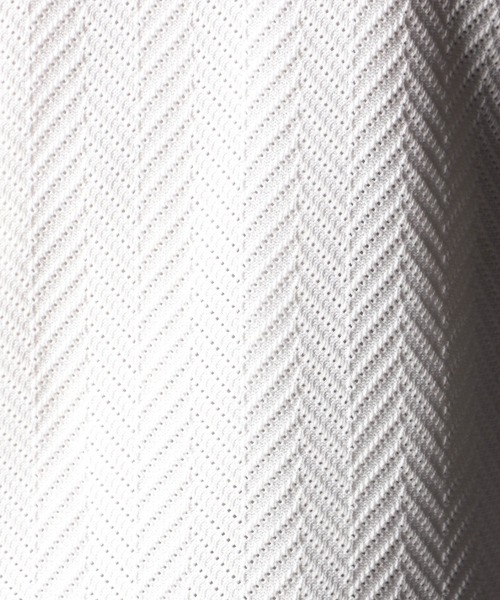 NICOLE CLUB FOR MEN（ニコルクラブフォーメン）の「ヘリンボーン タートルネックニット（ニット/セーター・メンズ・ブルー系/ブラック系/オフホワイト/ブラウン系/ブラック/ホワイト系・X-LARGE/LARGE/MEDIUM）」の19枚目の写真