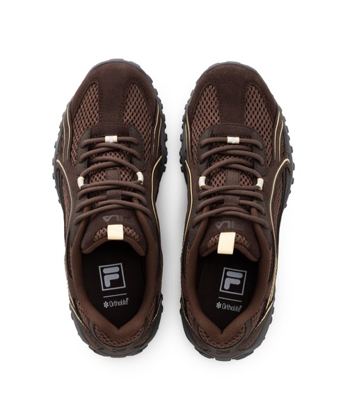 FILA（フィラ）の「FILA/フィラ レディース スニーカー 韓国 コリア MYERA マイラ FILA ECHAPPE MS LJ エシャッペ UFW25065200/UFW25065920（スニーカー・レディース・ブラウン/ベージュ・24.0cm/25.0cm/23.5cm/24.5cm/23.0cm）」の13枚目の写真