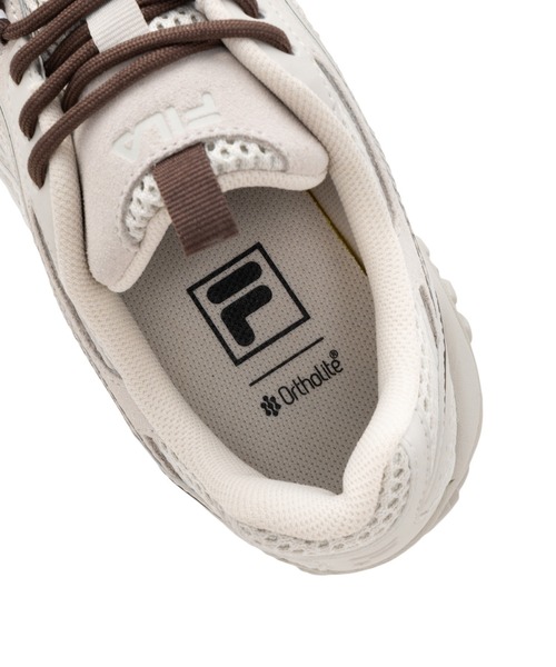 FILA（フィラ）の「FILA/フィラ レディース スニーカー 韓国 コリア MYERA マイラ FILA ECHAPPE MS LJ エシャッペ UFW25065200/UFW25065920（スニーカー・レディース・ブラウン/ベージュ・24.0cm/25.0cm/23.5cm/24.5cm/23.0cm）」の21枚目の写真