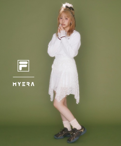 FILA（フィラ）の「FILA/フィラ レディース スニーカー 韓国 コリア MYERA マイラ FILA ECHAPPE MS LJ エシャッペ UFW25065200/UFW25065920（スニーカー・レディース・ブラウン/ベージュ・24.0cm/25.0cm/23.5cm/24.5cm/23.0cm）」の3枚目の写真