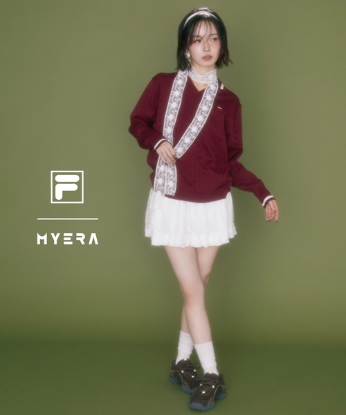FILA（フィラ）の「FILA/フィラ レディース スニーカー 韓国 コリア MYERA マイラ FILA ECHAPPE MS LJ エシャッペ UFW25065200/UFW25065920（スニーカー・レディース・ブラウン/ベージュ・24.0cm/25.0cm/23.5cm/24.5cm/23.0cm）」の4枚目の写真
