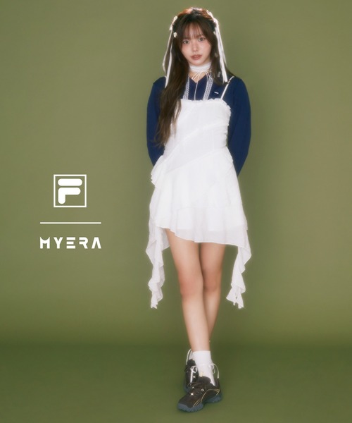 FILA（フィラ）の「FILA/フィラ レディース スニーカー 韓国 コリア MYERA マイラ FILA ECHAPPE MS LJ エシャッペ UFW25065200/UFW25065920（スニーカー・レディース・ブラウン/ベージュ・24.0cm/25.0cm/23.5cm/24.5cm/23.0cm）」の5枚目の写真