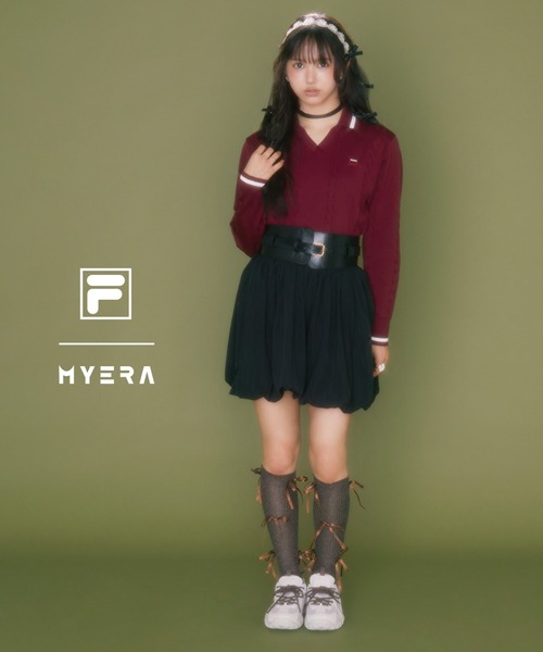 FILA（フィラ）の「FILA/フィラ レディース スニーカー 韓国 コリア MYERA マイラ FILA ECHAPPE MS LJ エシャッペ UFW25065200/UFW25065920（スニーカー・レディース・ブラウン/ベージュ・24.0cm/25.0cm/23.5cm/24.5cm/23.0cm）」の6枚目の写真