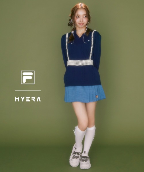 FILA（フィラ）の「FILA/フィラ レディース スニーカー 韓国 コリア MYERA マイラ FILA ECHAPPE MS LJ エシャッペ UFW25065200/UFW25065920（スニーカー・レディース・ブラウン/ベージュ・24.0cm/25.0cm/23.5cm/24.5cm/23.0cm）」の7枚目の写真