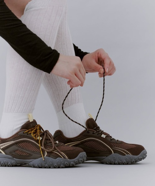 FILA（フィラ）の「FILA/フィラ レディース スニーカー 韓国 コリア MYERA マイラ FILA ECHAPPE MS LJ エシャッペ UFW25065200/UFW25065920（スニーカー・レディース・ブラウン/ベージュ・24.0cm/25.0cm/23.5cm/24.5cm/23.0cm）」の11枚目の写真