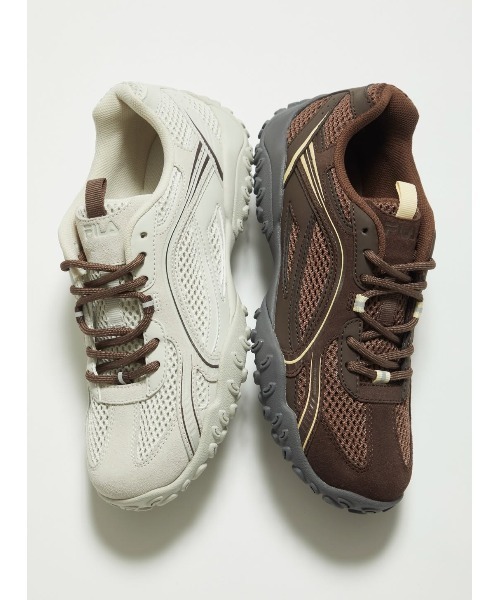 FILA（フィラ）の「FILA/フィラ レディース スニーカー 韓国 コリア MYERA マイラ FILA ECHAPPE MS LJ エシャッペ UFW25065200/UFW25065920（スニーカー・レディース・ブラウン/ベージュ・24.0cm/25.0cm/23.5cm/24.5cm/23.0cm）」の8枚目の写真