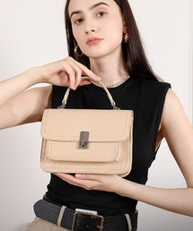 【 NiiNa / ニーナ 】高品質牛革2WAYクラシカルカバーショルダーバッグ