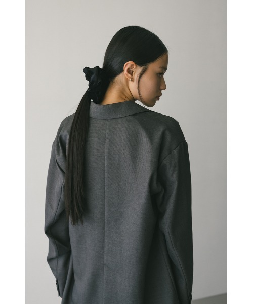 STYLEMIXER（スタイルミキサー）の「ベロアボリュームシュシュ（シュシュ・レディース・ブラック/アイボリー/ブラウン・FREE）」の13枚目の写真