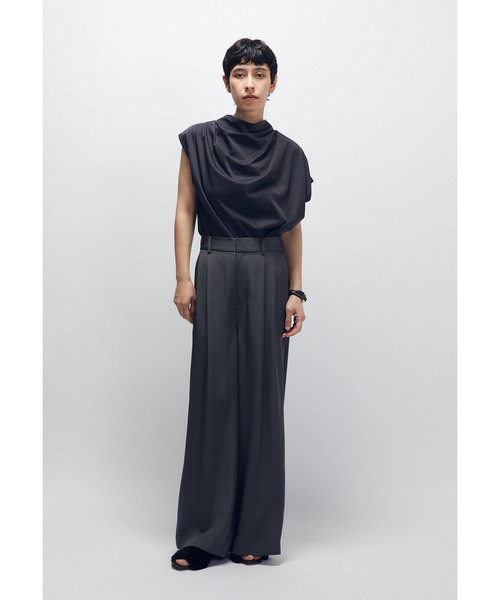 1er Arrondissement（プルミエアロンディスモン）の「ハイゲージコットンドレープＴ（Tシャツ/カットソー・レディース・ブルー系その他3/オフホワイト/グレー系その他7・FREE）」の7枚目の写真