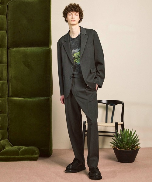 メゾンスペシャル　maison special セットアップ UNISEX》Wool Like Regular-Over Set Up/ウールライクレギュラー