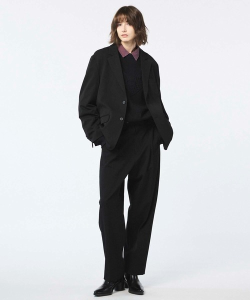 【MAISON SPECIAL】新品タグ付き セットアップ UNISEX》Wool Like Regular-Over Set Up/ウールライクレギュラー