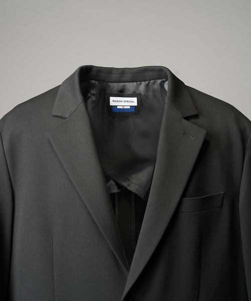 UNISEX》Wool Like Regular-Over Set Up/ウールライクレギュラー