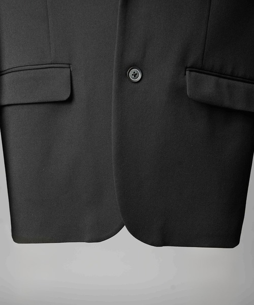 MAISON SPECIAL(メゾンスペシャル)の「《UNISEX》Wool Like Regular-Over Set Up/ウールライクレギュラーオーバーセットアップ【MAISON SPECIAL/メゾンスペシャル】(テーラードジャケット・メンズ・グレー/ネイビー/ブラック・2/1/0)」の16枚目の写真