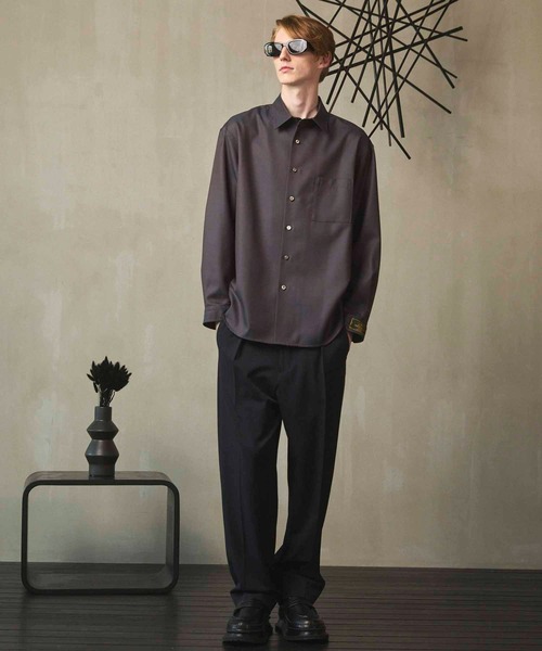 UNISEX》Wool Like Regular-Over Set Up/ウールライクレギュラー