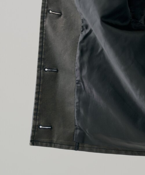 セール】ファー取り外しレザールーズシャツジャケット（その他アウター