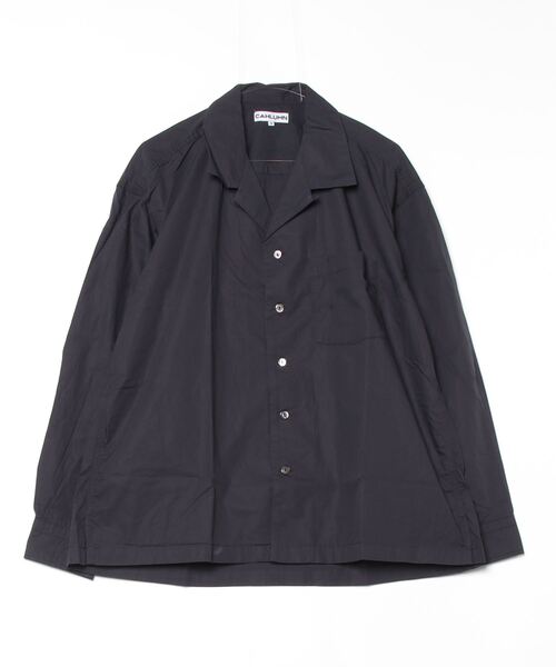 cahlumn 新品未使用マガジンポケット　オープンカラーブロードクロス　シャツ CAHLUMN/カウラム Magazine Pocket Broadcloth Open Collar
