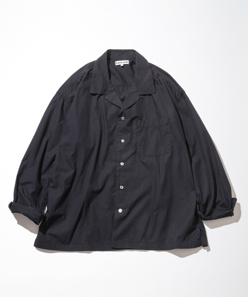 cahlumn 新品未使用マガジンポケット　オープンカラーブロードクロス　シャツ CAHLUMN/カウラム Magazine Pocket Broadcloth Open Collar