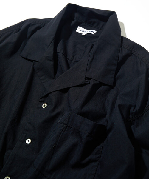 cahlumn 新品未使用マガジンポケット　オープンカラーブロードクロス　シャツ CAHLUMN/カウラム Magazine Pocket Broadcloth Open Collar