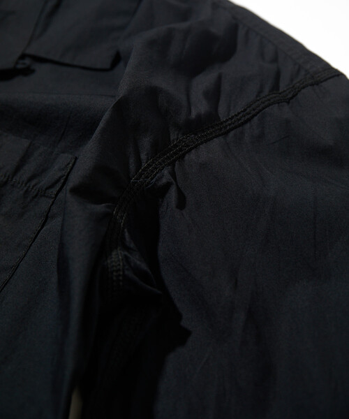 CAHLUMN/カウラム Magazine Pocket Broadcloth Open Collar
