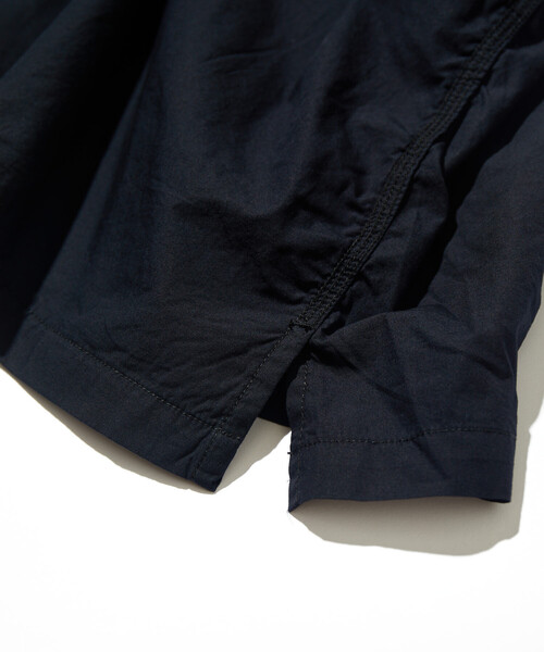 CAHLUMN/カウラム Magazine Pocket Broadcloth Open Collar