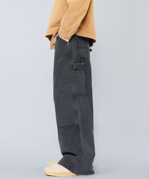 セール】ダックバギーパンツ/ダブルニー/ワイドシルエット（その他