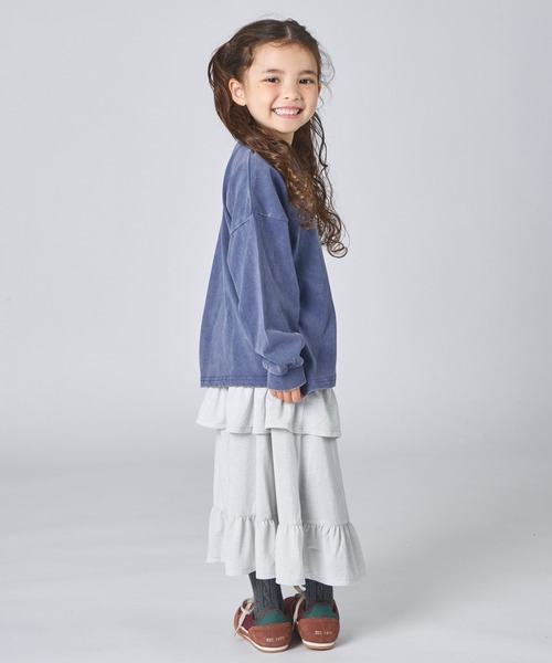 pairmanon（ペアマノン）の「アソート ティアード フリル スカート（スカート・キッズ・ホワイト/ブラック/ピンク系その他/ブラック系その他・S/M/L）」の18枚目の写真