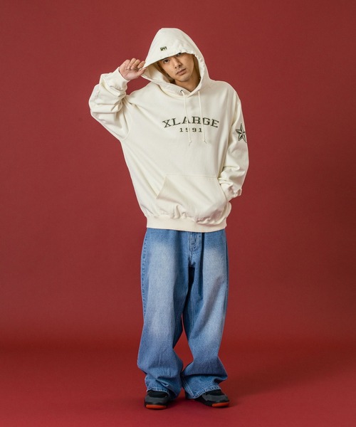 セール】1991 HOODED SWEATSHIRT（パーカー）｜XLARGE（エクストラ