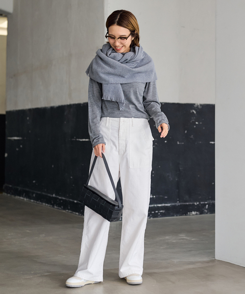 ≪追加≫ミリタリースラブバックサテンベイカーパンツ 2（カーゴパンツ