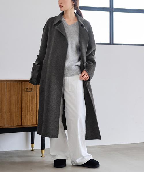 FRAMeWORK（フレームワーク）の「≪追加≫ミリタリースラブバックサテンベイカーパンツ 2（カーゴパンツ・レディース・ホワイト/オリーブ・36/38/40）」の19枚目の写真