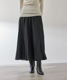 QUEENS COURT | シルキーローンウエストプリーツスカート≪手洗い可能≫(スカート)