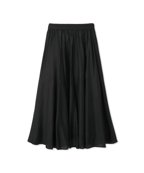 QUEENS COURT（クイーンズコート）の「シルキーローンウエストプリーツスカート≪手洗い可能≫（スカート・レディース・ブラック/ピンク/ブラウン/ダークグレー・M）」の18枚目の写真