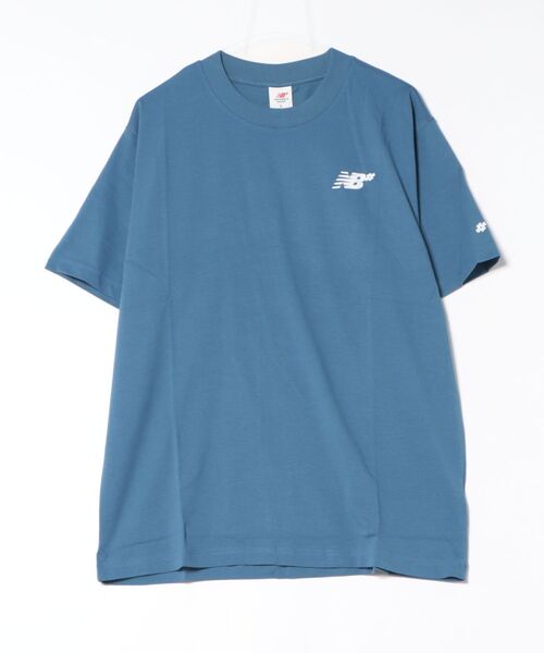 NEW BALANCE（ニューバランス）の「new balance/ニューバランス 半袖 Tシャツ ヌメリック スモールロゴ ワンポイント Numeric Small Logo T-Shirt MT53706（Tシャツ/カットソー・メンズ・オリーブ/ブラック/ホワイト/ブラウン/ブルー・2XL/XL/L/M）」の5枚目の写真