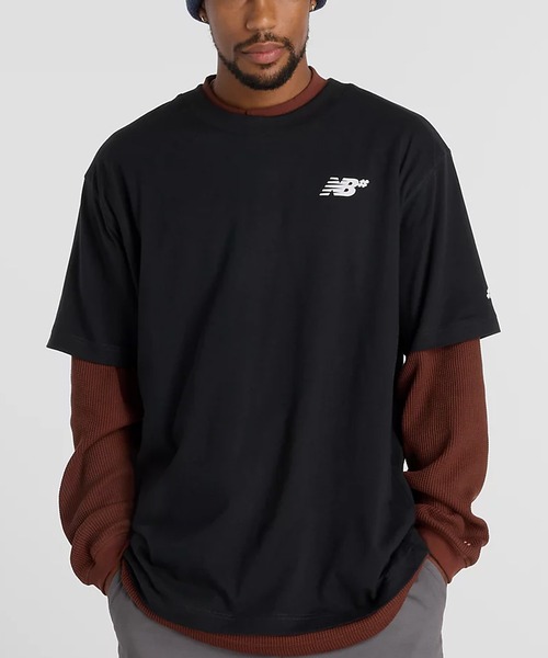 new balance/ニューバランス 半袖 Tシャツ ヌメリック スモールロゴ