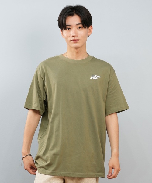 new balance/ニューバランス 半袖 Tシャツ ヌメリック スモールロゴ