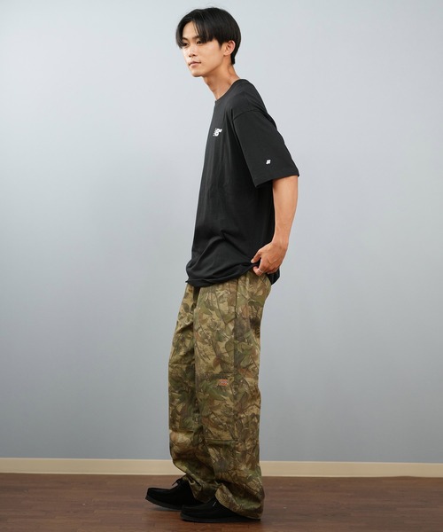 NEW BALANCE（ニューバランス）の「new balance/ニューバランス 半袖 Tシャツ ヌメリック スモールロゴ ワンポイント Numeric Small Logo T-Shirt MT53706（Tシャツ/カットソー・メンズ・オリーブ/ブラック/ホワイト/ブラウン/ブルー・2XL/XL/L/M）」の19枚目の写真