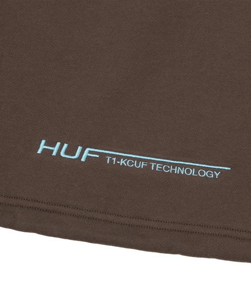 HUF(ハフ)の「LUX DRAWCORD CREW(スウェット・メンズ・ブラック/ブラウン・M/S/L/XL)」の15枚目の写真