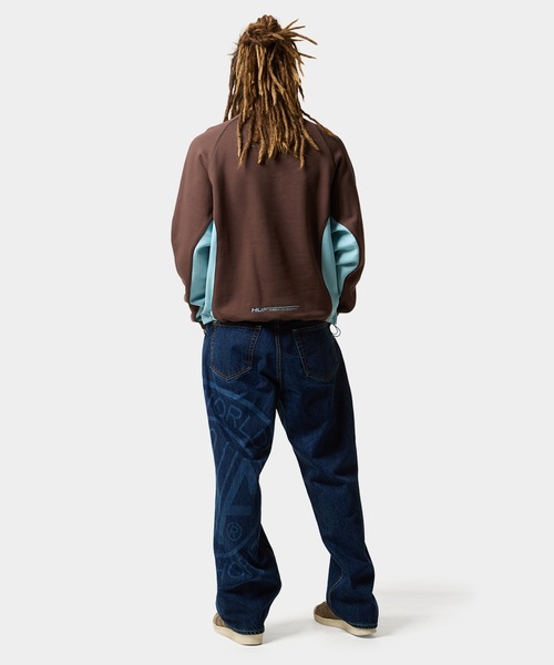 HUF(ハフ)の「LUX DRAWCORD CREW(スウェット・メンズ・ブラック/ブラウン・M/S/L/XL)」の10枚目の写真