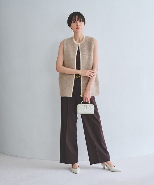 フォックスカシミヤ ジップ ベスト（ベスト）｜UNITED ARROWS