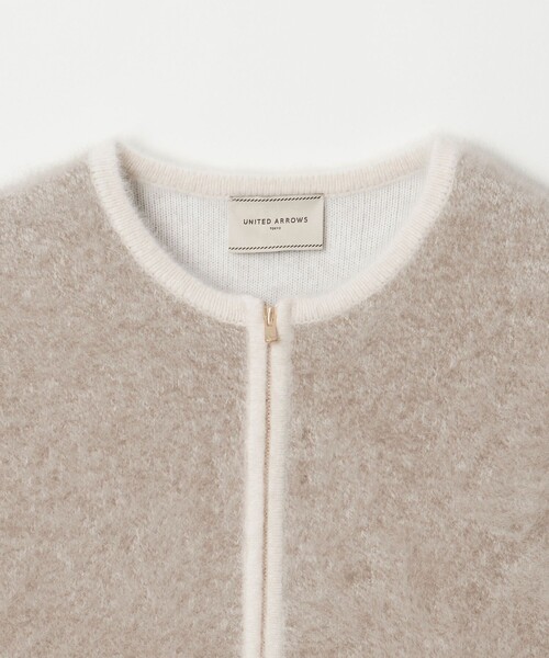 フォックスカシミヤ ジップ ベスト（ベスト）｜UNITED ARROWS
