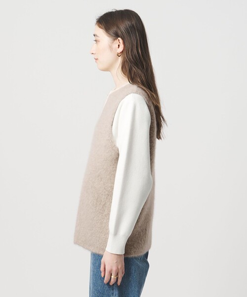 フォックスカシミヤ ジップ ベスト（ベスト）｜UNITED ARROWS