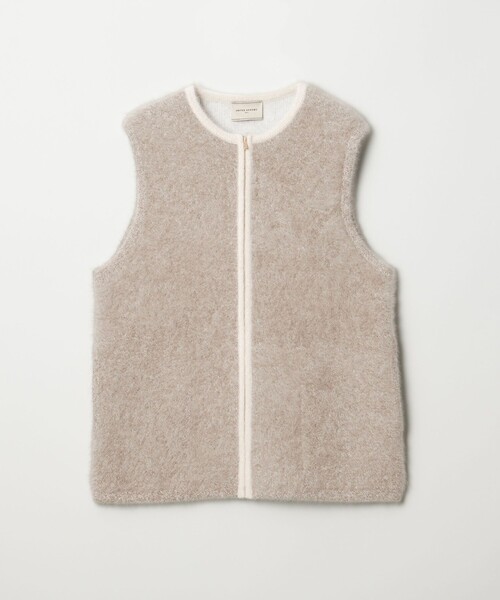 フォックスカシミヤ ジップ ベスト（ベスト）｜UNITED ARROWS