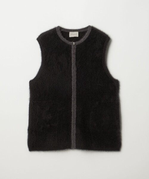 フォックスカシミヤ ジップ ベスト（ベスト）｜UNITED ARROWS