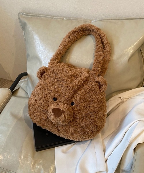 pyornim(ピョルニム)の「【マルチWAY】くまさん リュック ショルダー トートバッグ(トートバッグ・レディース・ブラウン・F)」の7枚目の写真